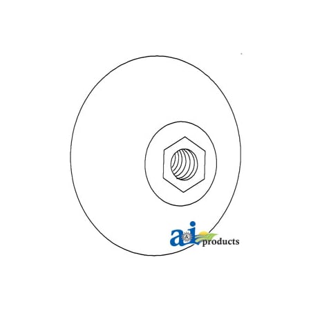 A & I Products Knob, Gear Shift 4" x4" x2" A-C5NN7213A